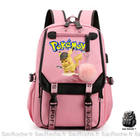 Sac à dos Pikachu pour fille - Sac Roche ™
