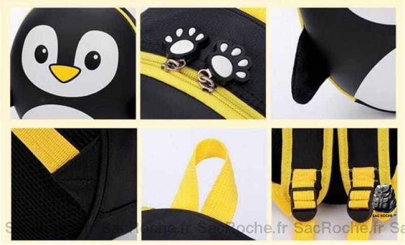 Sac À Dos Pingouin 3D Rigide Enfant