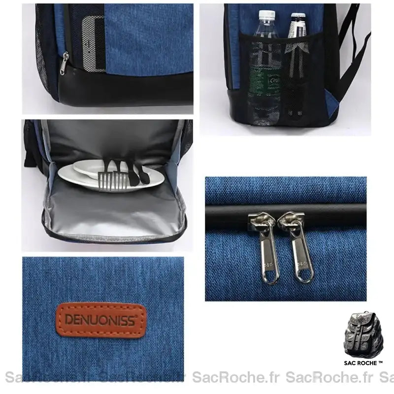 Sac À Dos Pique-Nique Thermique Sac Isotherme