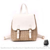 Sac À Dos Plage Femme Chic - Dété Blanc Sac A Dos Femme