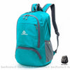 Sac à dos pliable en nylon : étanche et léger - Bleu ciel - Sac à dos Sac