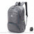 Sac à dos pliable nylon waterproof - modèle Gris - Sac Roche ™