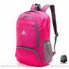 Sac à dos pliable en nylon : étanche et léger - Rose - Sac à dos Sac à dos de randonnée