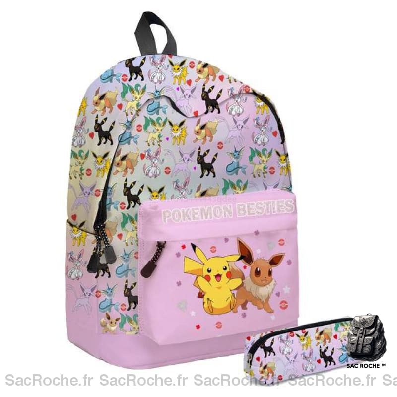 Sac À Dos Pokémon Enfant Avec Trousse