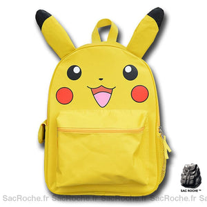 Sac À Dos Pokémon Pikachu Maternelle 3D Jaune Sacs Dos Scolaire