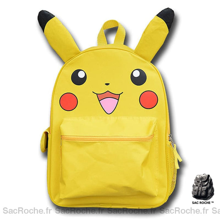 Sac À Dos Pokémon Pikachu Maternelle 3D Jaune Sacs Dos Scolaire