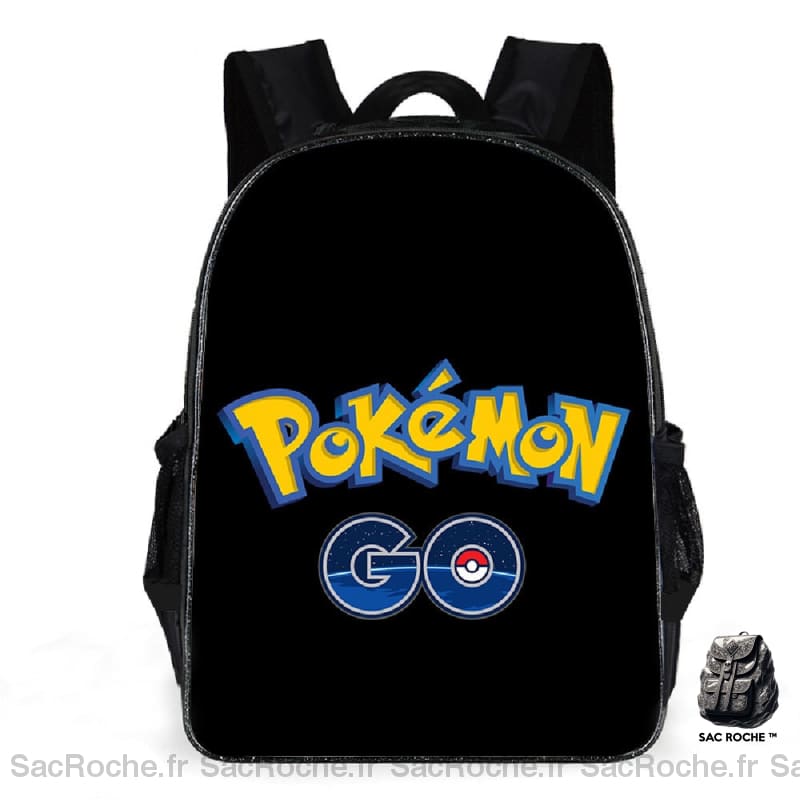 Sac à dos Pokémon Go noir à la mode