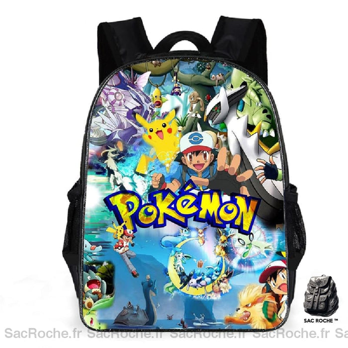Sac à dos univers Pokémon - Bleu - Pokémon GO Fond d'écran