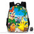 Sac à dos Pokémon universel - modèle Jaune - Sac Roche ™