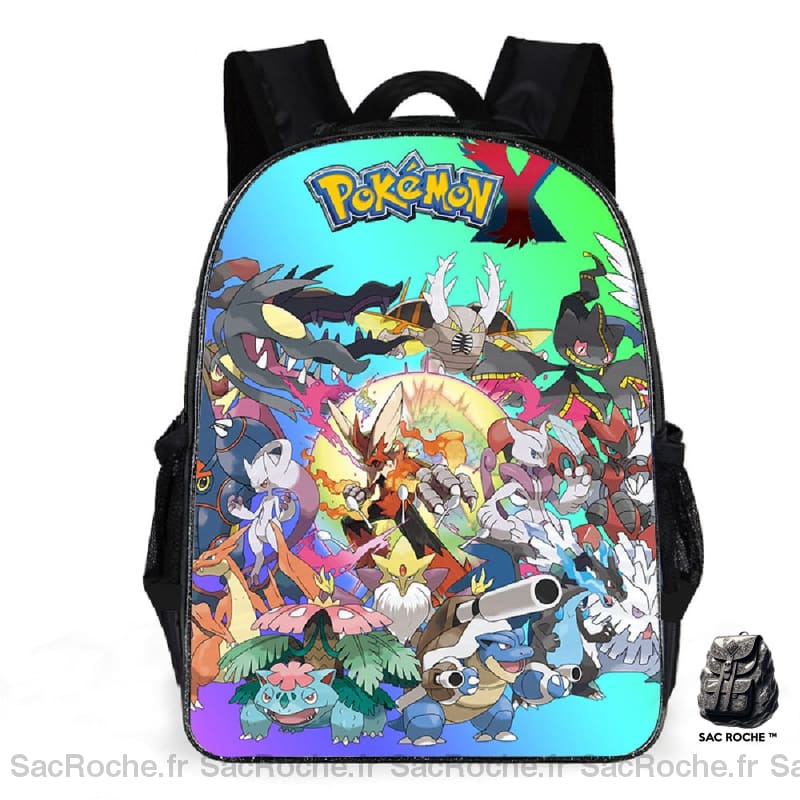 Sac à dos univers Pokémon - Vert - Pokemon X et Y Pokémon Ultra Soleil et Ultra Lune