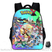 Sac à dos Pokémon universel - modèle Vert - Sac Roche ™