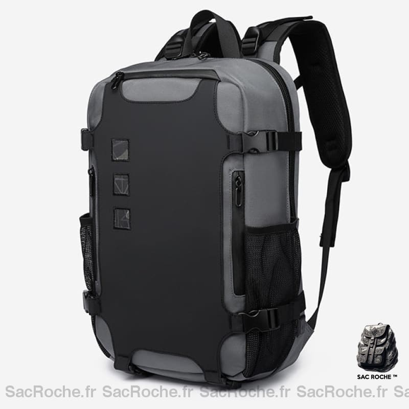 Sac À Dos Polyvalent Avec Usb Gris Sac Dos Ordinateur