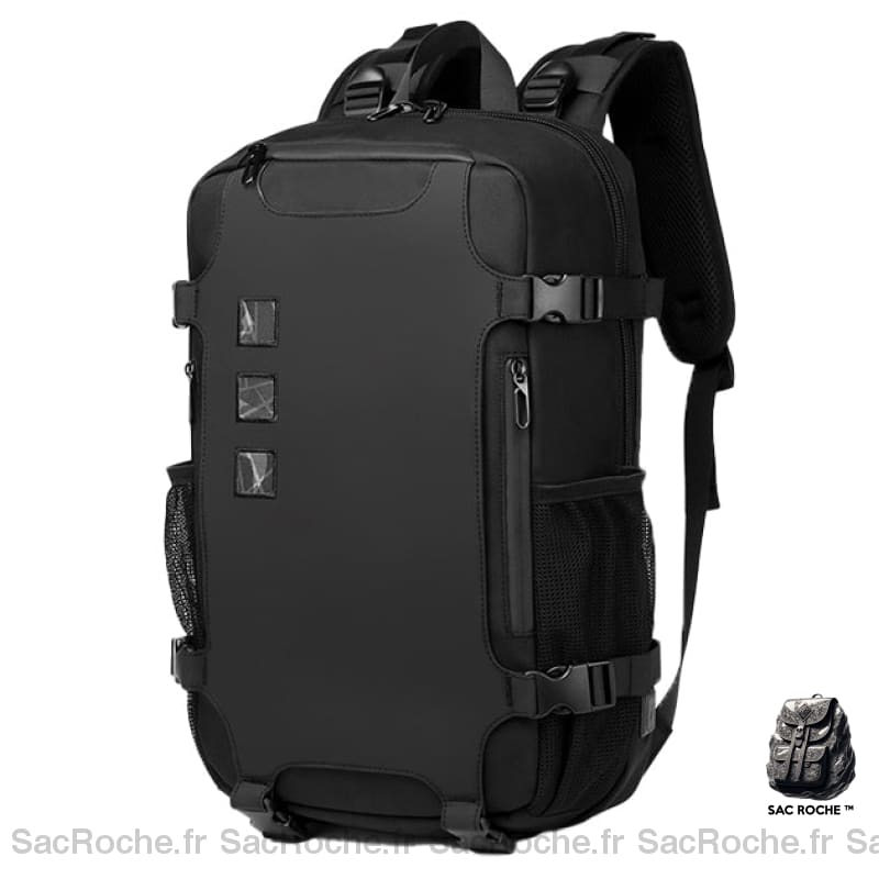 Sac À Dos Polyvalent Avec Usb Noir Sac Dos Ordinateur