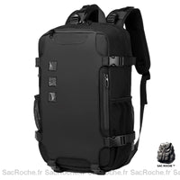 Sac À Dos Polyvalent Avec Usb Noir Sac Dos Ordinateur