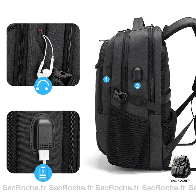 Sac À Dos Portable Télétravail Sac Homme