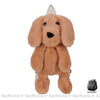 Sac à dos petit chien marron mignon