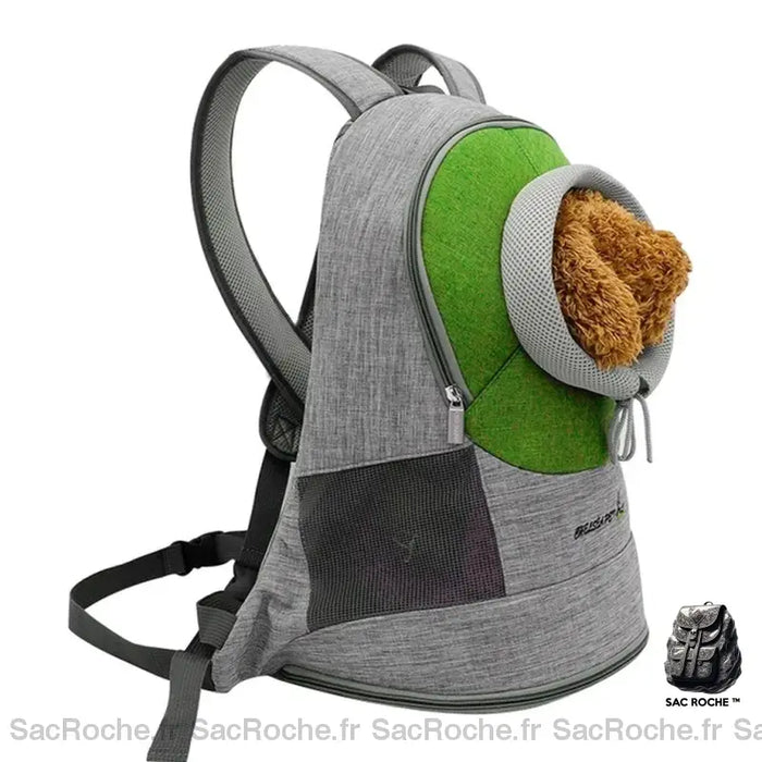 Sac À Dos Pour Chien/Chat Petit Vert / M (38Cmx27Cmx19Cm) Animaux
