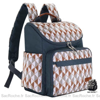 Sac à dos poussette bébé - modèle Marron - Sac Roche ™