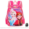 Sac à dos princesse Anna et Elsa Reine des neiges en rose