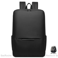 Sac à Dos Pro Ordinateur 15' - Business Design Épuré - modèle Noir - Sac Roche ™