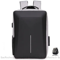 Sac À Dos Pro Ultra Résistant Gris Sac Ordinateur