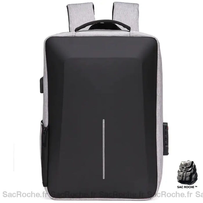 Sac À Dos Pro Ultra Résistant Gris Sac Ordinateur
