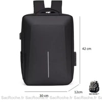 Sac à dos pro ultra résistant - modèle Noir - Sac Roche ™