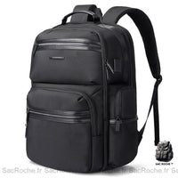 Sac à Dos Professionnel pour Voyage d'Affaire - modèle Noir - Sac Roche ™