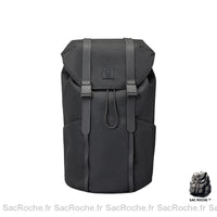 Sac à dos rabat chic - modèle Noir - Sac Roche ™