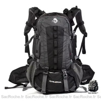 Sac à dos randonnée 40L - modèle Noir - Sac Roche ™