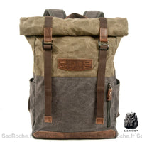 Sac à dos randonnée cuir vintage - Sac Roche ™