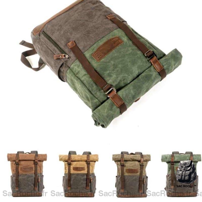 Sac À Dos Randonnée Cuir Vintage Homme