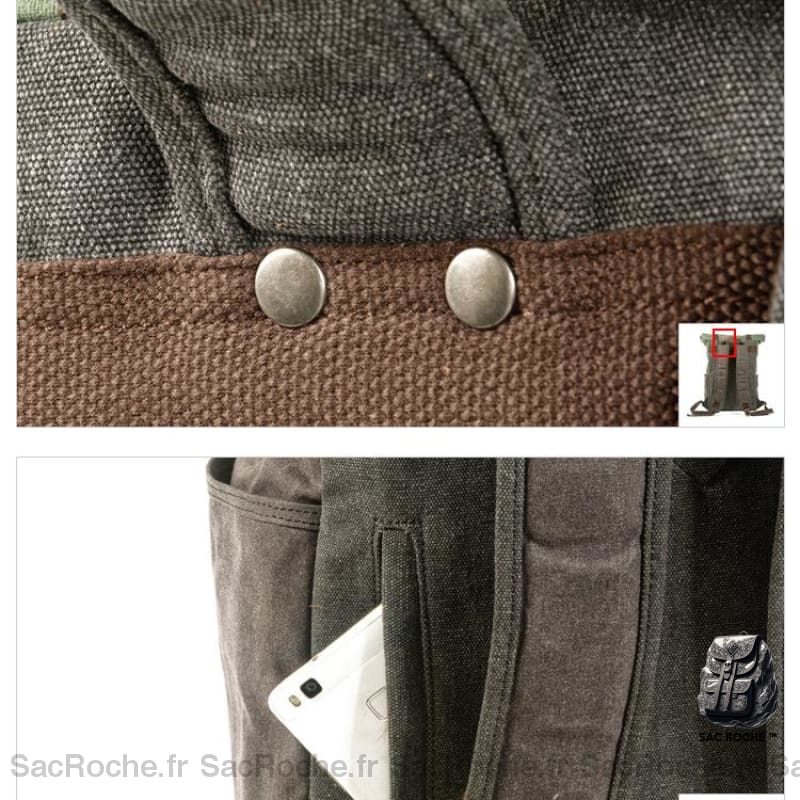 Sac À Dos Randonnée Cuir Vintage Homme