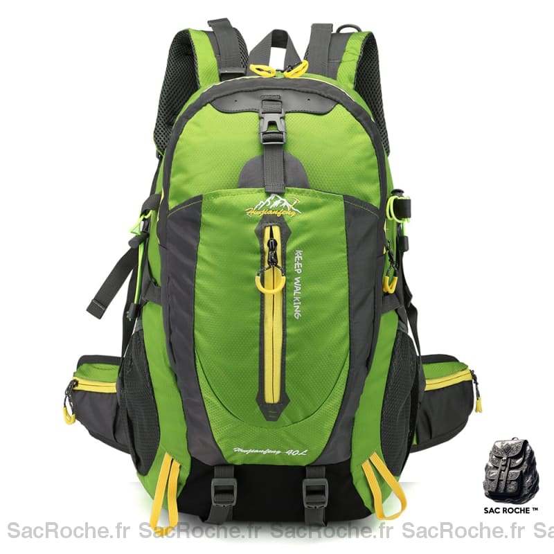 Sac À Dos Randonnée Femme 40L - Rose Vert Sport