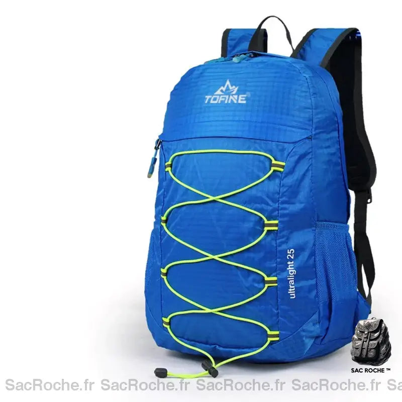 Sac À Dos Randonnée Ultra-Léger 25L Bleu Sport