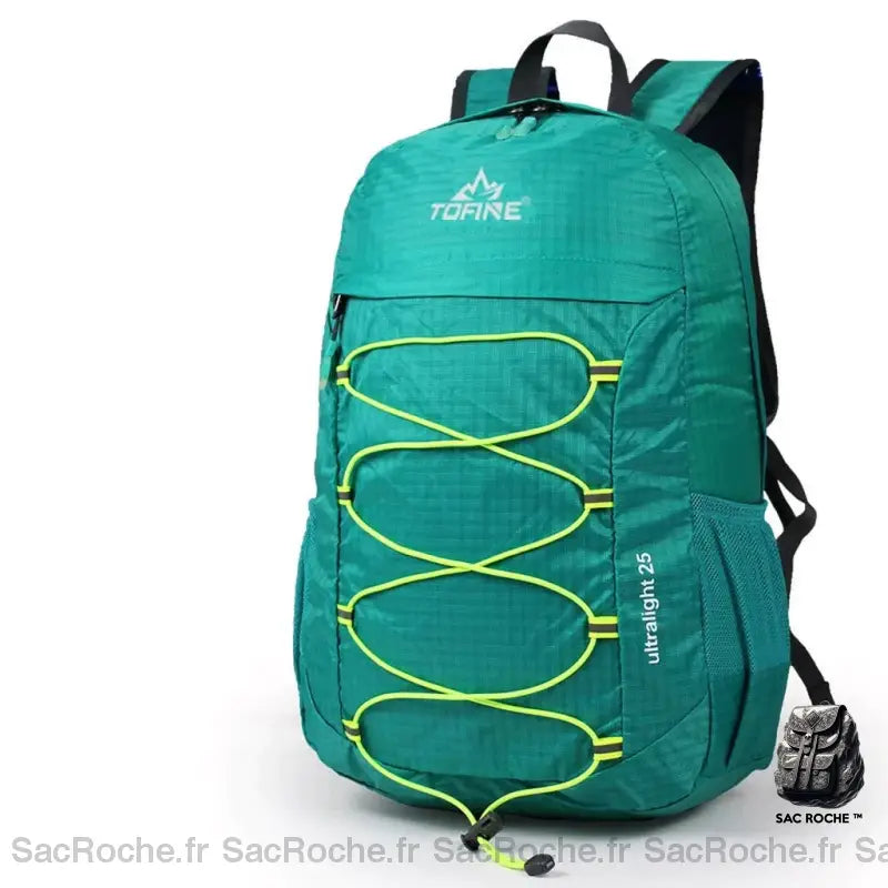 Sac À Dos Randonnée Ultra-Léger 25L Vert Sport