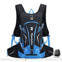 Sac à dos réfléchissant nuit sécurité - modèle Bleu - Sac Roche ™