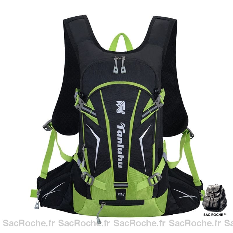 Sac à dos réfléchissant - Vert - Cyclisme Bicyclette