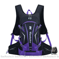 Sac à dos réfléchissant nuit sécurité - modèle Violet - Sac Roche ™