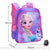 Sac à dos Reine des Neiges maternelle - modèle Reines des neiges rose/violet M - Sac Roche ™