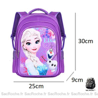 Sac à dos Reine des Neiges maternelle - modèle Reines des neiges S - Sac Roche ™