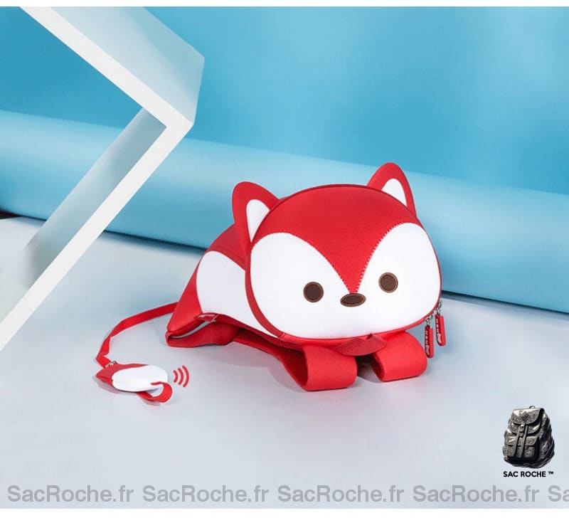 Sac à dos renard 3D - Rouge - Sac à dos scolaire Sac à dos