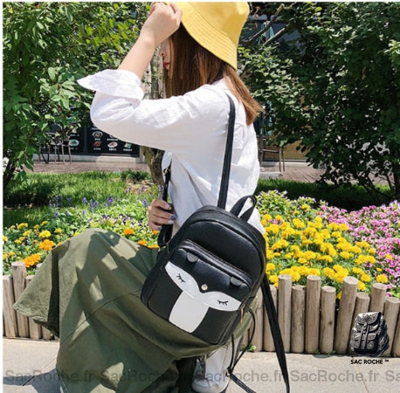 Sac À Dos Renard En Similicuir Enfant