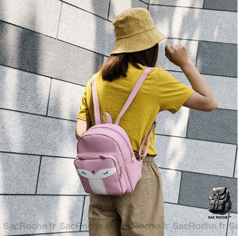 Sac À Dos Renard En Similicuir Enfant