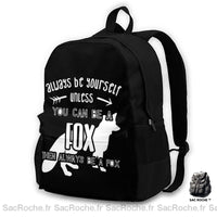 Sac à dos renard pour ado - Sac Roche ™