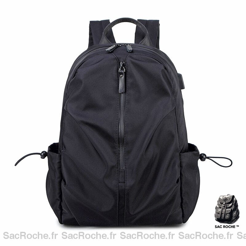 Sac À Dos Renforcé Pour Collège Noir Sac Homme