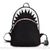 Sac à dos requin 3D, petit - modèle Noir / S - Sac Roche ™