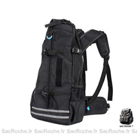 Sac à dos respirant chien grand - modèle Noir / M - Sac Roche ™