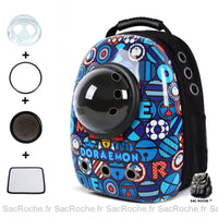 Sac à dos respirant pour chat avec hublot - Sac Roche ™