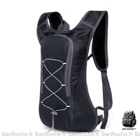 Sac à dos respirant randonnée - modèle Noir - Sac Roche ™